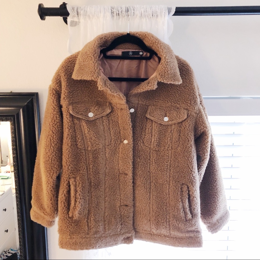 Missguided Furry Trucker Jacket